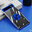 Silikon Hülle Handyhülle Ultradünn Schutzhülle Flexible Tasche Durchsichtig Transparent mit Magnetisch Fingerring Ständer AN1 für Google Pixel 6a 5G Blau