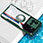 Silikon Hülle Handyhülle Ultradünn Schutzhülle Flexible Tasche Durchsichtig Transparent mit Magnetisch Fingerring Ständer BH1 für Vivo iQOO 10 5G