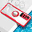 Silikon Hülle Handyhülle Ultradünn Schutzhülle Flexible Tasche Durchsichtig Transparent mit Magnetisch Fingerring Ständer BH1 für Xiaomi Redmi Note 11T 5G