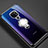 Silikon Hülle Handyhülle Ultradünn Schutzhülle Flexible Tasche Durchsichtig Transparent mit Magnetisch Fingerring Ständer C01 für Huawei Mate 20 X 5G Schwarz