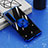 Silikon Hülle Handyhülle Ultradünn Schutzhülle Flexible Tasche Durchsichtig Transparent mit Magnetisch Fingerring Ständer für Sony Xperia 1 IV SO-51C Blau