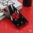 Silikon Hülle Handyhülle Ultradünn Schutzhülle Flexible Tasche Durchsichtig Transparent mit Magnetisch Fingerring Ständer für Sony Xperia Ace III SOG08 Rot