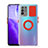 Silikon Hülle Handyhülle Ultradünn Schutzhülle Flexible Tasche Durchsichtig Transparent mit Ständer für Oppo A95 5G