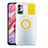Silikon Hülle Handyhülle Ultradünn Schutzhülle Flexible Tasche Durchsichtig Transparent mit Ständer für Xiaomi POCO M3 Pro 5G Gelb