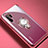 Silikon Hülle Handyhülle Ultradünn Schutzhülle Tasche Durchsichtig Transparent mit Magnetisch Fingerring Ständer C01 für Huawei P30 Pro New Edition