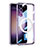 Silikon Hülle Handyhülle Ultradünn Tasche mit Mag-Safe Magnetic Magnetisch Durchsichtig Transparent AC1 für Samsung Galaxy S23 5G
