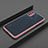 Silikon Hülle Handyhülle und Kunststoff Schutzhülle Hartschalen Tasche für Oppo A33 Rosa
