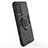 Silikon Hülle Handyhülle und Kunststoff Schutzhülle Hartschalen Tasche mit Magnetisch Fingerring Ständer für Vivo X60 Pro 5G