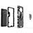 Silikon Hülle Handyhülle und Kunststoff Schutzhülle Hartschalen Tasche mit Magnetisch Fingerring Ständer für Xiaomi Mi 10i 5G
