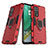 Silikon Hülle Handyhülle und Kunststoff Schutzhülle Hartschalen Tasche mit Magnetisch Fingerring Ständer für Xiaomi Mi 10T Pro 5G