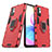 Silikon Hülle Handyhülle und Kunststoff Schutzhülle Hartschalen Tasche mit Magnetisch Fingerring Ständer für Xiaomi Redmi Note 10 5G