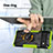 Silikon Hülle Handyhülle und Kunststoff Schutzhülle Hartschalen Tasche mit Magnetisch Fingerring Ständer JX1 für Google Pixel 6 Pro 5G