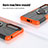 Silikon Hülle Handyhülle und Kunststoff Schutzhülle Hartschalen Tasche mit Magnetisch Fingerring Ständer JX1 für Sony Xperia 5 III