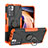Silikon Hülle Handyhülle und Kunststoff Schutzhülle Hartschalen Tasche mit Magnetisch Fingerring Ständer JX1 für Xiaomi Poco X4 NFC