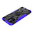 Silikon Hülle Handyhülle und Kunststoff Schutzhülle Hartschalen Tasche mit Magnetisch Fingerring Ständer JX1 für Xiaomi Redmi A1