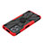 Silikon Hülle Handyhülle und Kunststoff Schutzhülle Hartschalen Tasche mit Magnetisch Fingerring Ständer JX1 für Xiaomi Redmi Note 11T Pro+ Plus 5G