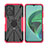 Silikon Hülle Handyhülle und Kunststoff Schutzhülle Hartschalen Tasche mit Magnetisch Fingerring Ständer JX2 für Xiaomi Redmi 11 Prime 5G