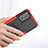 Silikon Hülle Handyhülle und Kunststoff Schutzhülle Hartschalen Tasche mit Magnetisch Fingerring Ständer JX3 für Samsung Galaxy A52 4G