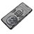 Silikon Hülle Handyhülle und Kunststoff Schutzhülle Hartschalen Tasche mit Magnetisch Fingerring Ständer KC1 für OnePlus 12R 5G