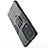 Silikon Hülle Handyhülle und Kunststoff Schutzhülle Hartschalen Tasche mit Magnetisch Fingerring Ständer KC1 für Vivo iQOO 10 5G