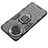 Silikon Hülle Handyhülle und Kunststoff Schutzhülle Hartschalen Tasche mit Magnetisch Fingerring Ständer KC2 für Realme 11 5G