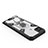 Silikon Hülle Handyhülle und Kunststoff Schutzhülle Hartschalen Tasche mit Magnetisch Fingerring Ständer KC3 für Xiaomi Redmi 10A 4G