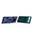 Silikon Hülle Handyhülle und Kunststoff Schutzhülle Hartschalen Tasche mit Magnetisch Fingerring Ständer KC4 für Huawei Nova 8i