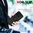 Silikon Hülle Handyhülle und Kunststoff Schutzhülle Hartschalen Tasche mit Magnetisch Fingerring Ständer QW2 für Xiaomi Poco C55