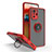 Silikon Hülle Handyhülle und Kunststoff Schutzhülle Hartschalen Tasche mit Magnetisch Fingerring Ständer QW2 für Xiaomi Poco X3 GT 5G Rot
