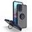 Silikon Hülle Handyhülle und Kunststoff Schutzhülle Hartschalen Tasche mit Magnetisch Fingerring Ständer QW2 für Xiaomi Redmi Note 10 Pro 4G Blau