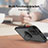 Silikon Hülle Handyhülle und Kunststoff Schutzhülle Hartschalen Tasche mit Magnetisch Fingerring Ständer QW2 für Xiaomi Redmi Note 10 Pro Max