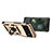 Silikon Hülle Handyhülle und Kunststoff Schutzhülle Hartschalen Tasche mit Magnetisch Fingerring Ständer QW4 für Google Pixel 6 Pro 5G Gold