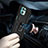 Silikon Hülle Handyhülle und Kunststoff Schutzhülle Hartschalen Tasche mit Magnetisch Fingerring Ständer S01 für Motorola Moto Edge 20 Lite 5G
