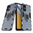 Silikon Hülle Handyhülle und Kunststoff Schutzhülle Hartschalen Tasche mit Magnetisch Fingerring Ständer S01 für Oppo Reno7 Lite 5G