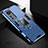 Silikon Hülle Handyhülle und Kunststoff Schutzhülle Hartschalen Tasche mit Magnetisch Fingerring Ständer S01 für Xiaomi Mi 12 5G