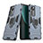 Silikon Hülle Handyhülle und Kunststoff Schutzhülle Hartschalen Tasche mit Magnetisch Fingerring Ständer S02 für Xiaomi Mi 12S 5G