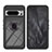 Silikon Hülle Handyhülle und Kunststoff Schutzhülle Hartschalen Tasche mit Magnetisch Fingerring Ständer YB1 für Google Pixel 8 Pro 5G
