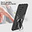 Silikon Hülle Handyhülle und Kunststoff Schutzhülle Hartschalen Tasche mit Magnetisch Fingerring Ständer ZL1 für Xiaomi Mi 11X 5G
