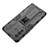 Silikon Hülle Handyhülle und Kunststoff Schutzhülle Hartschalen Tasche mit Magnetisch Ständer KC1 für Vivo V23 Pro 5G