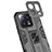 Silikon Hülle Handyhülle und Kunststoff Schutzhülle Hartschalen Tasche mit Magnetisch Ständer KC1 für Xiaomi Mi 13 5G