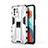 Silikon Hülle Handyhülle und Kunststoff Schutzhülle Hartschalen Tasche mit Magnetisch Ständer KC1 für Xiaomi Poco X3 GT 5G