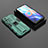 Silikon Hülle Handyhülle und Kunststoff Schutzhülle Hartschalen Tasche mit Magnetisch Ständer KC1 für Xiaomi Redmi Note 11T 5G