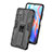 Silikon Hülle Handyhülle und Kunststoff Schutzhülle Hartschalen Tasche mit Magnetisch Ständer KC1 für Xiaomi Redmi Note 11T 5G