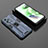Silikon Hülle Handyhülle und Kunststoff Schutzhülle Hartschalen Tasche mit Magnetisch Ständer KC2 für Xiaomi Poco X5 5G