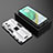 Silikon Hülle Handyhülle und Kunststoff Schutzhülle Hartschalen Tasche mit Magnetisch Ständer KC2 für Xiaomi Redmi K30S 5G