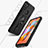 Silikon Hülle Handyhülle und Kunststoff Schutzhülle Hartschalen Tasche mit Magnetisch Ständer MQ1 für Samsung Galaxy M11