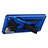 Silikon Hülle Handyhülle und Kunststoff Schutzhülle Hartschalen Tasche mit Ständer A01 für Samsung Galaxy S20 FE (2022) 5G