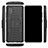 Silikon Hülle Handyhülle und Kunststoff Schutzhülle Hartschalen Tasche mit Ständer für Samsung Galaxy M40S
