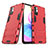 Silikon Hülle Handyhülle und Kunststoff Schutzhülle Hartschalen Tasche mit Ständer für Xiaomi POCO M3 Pro 5G