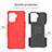 Silikon Hülle Handyhülle und Kunststoff Schutzhülle Hartschalen Tasche mit Ständer JX1 für Oppo F19 Pro
